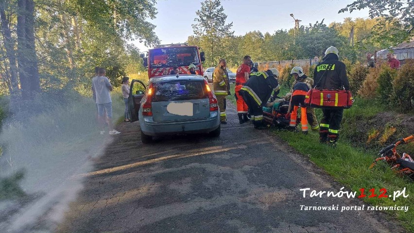 Do wypadku doszło na lokalnej drodze w Nowej Jastrząbce