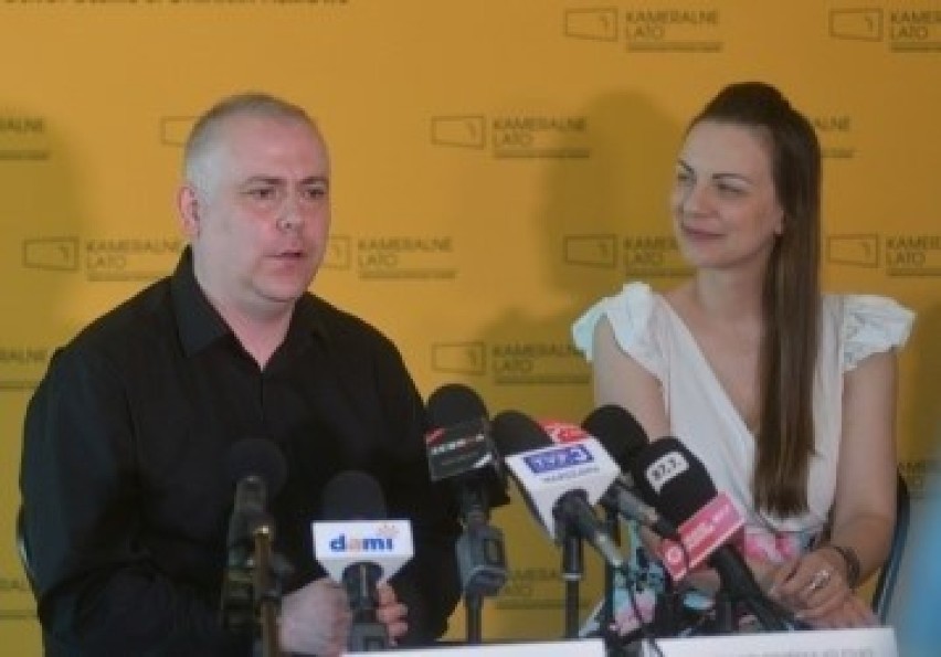 Maciej Dominiak i Agnieszka Kołdyńska- Iglesias.