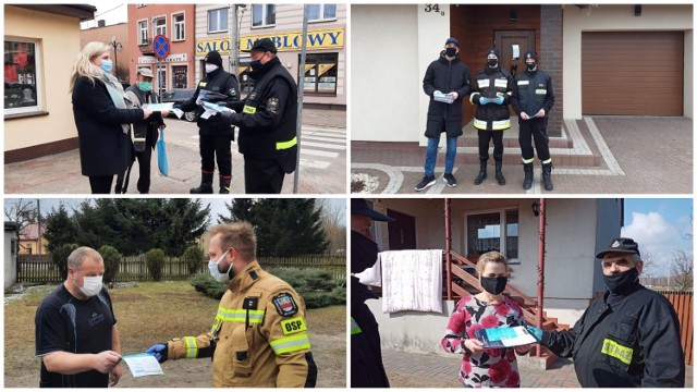 W akcję zaangażowali się strażacy OSP z powiatu rypińskiego