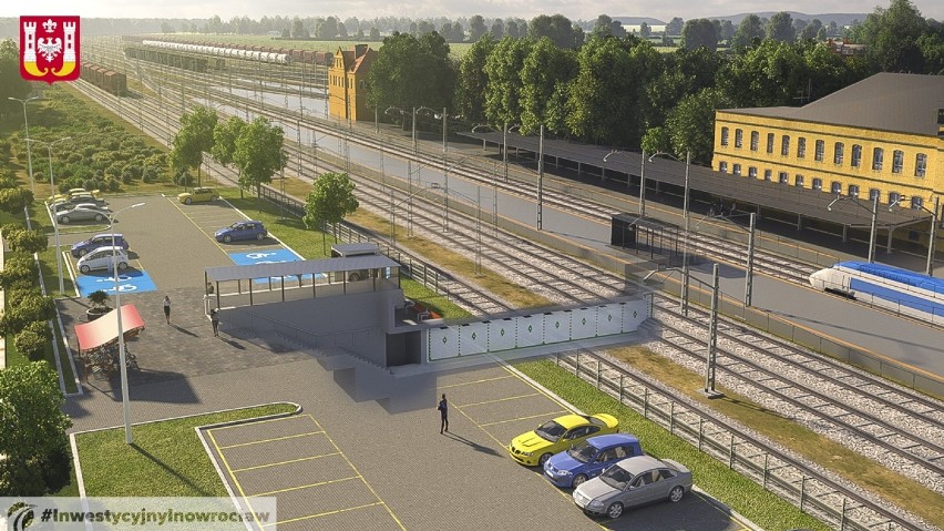 Wkrótce ruszy budowa tunelu przy dworcu PKP w Inowrocławiu [zdjęcia]