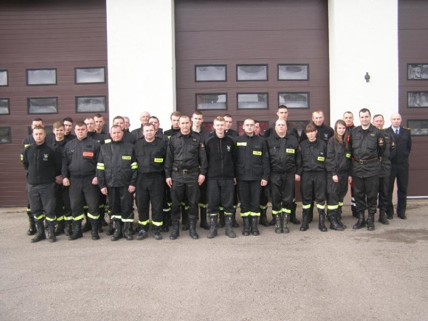Malbork. Strażacy z OSP przeszkoleni z kwalifikowanej pierwszej pomocy w Komendzie Powiatowej PSP