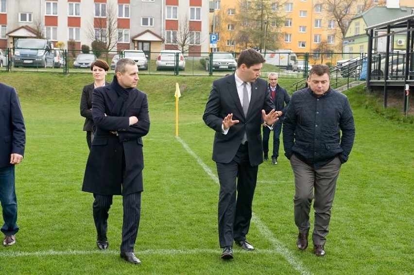 Andrzej Biernat, minister sportu z wizytą w Białej...