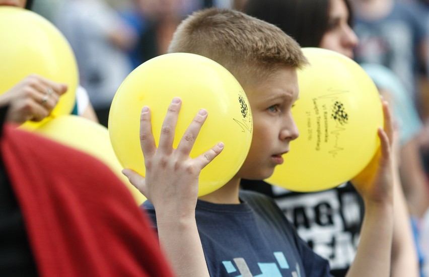 Balonowa bitwa w Rzeszowie [ZDJĘCIA]