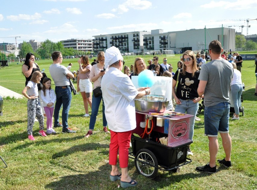 Garbarnia Kraków. Rodzinny piknik na obiektach klubowych „Brązowych" pełen atrakcji [ZDJĘCIA]