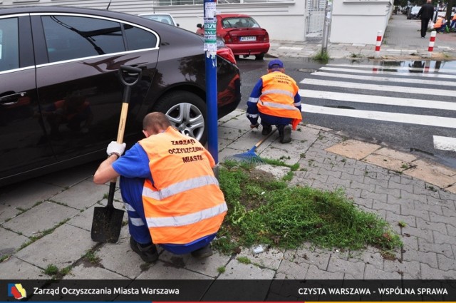 Skazani sprzątają Warszawę. Pracują za karę dla czystości miasta