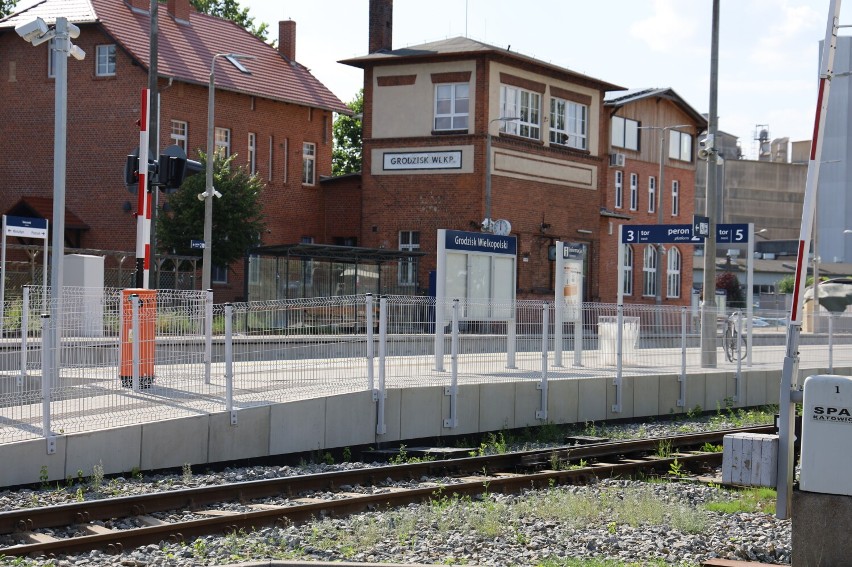 Remont stacji PKP w Grodzisku Wielkopolskim dobiega końca