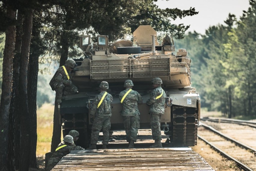 Amerykańscy żołnierze przyjeżdżają na Dolny Śląsk
