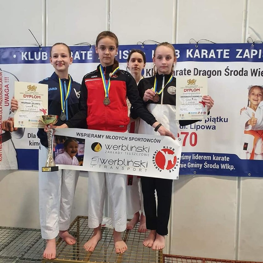 Pleszewscy karatecy wrócili z medalami z Środy Wlkp. i Łodzi