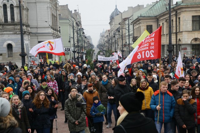 Marsz dla Jezusa 2016 w Łodzi przeszedł Piotrkowską