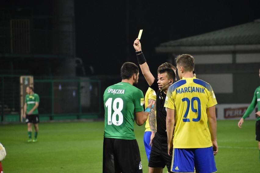 Fortuna 1. Liga. Górnik Łęczna - Arka Gdynia 2:0 (0:0). 21.10.2020. Arka nie istniała w ofensywie, kryzys trwa nadal