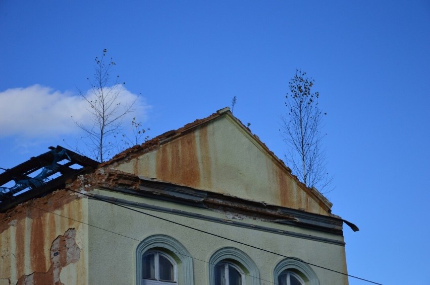Budynek "starej szkoły" w Krzyszkowicach