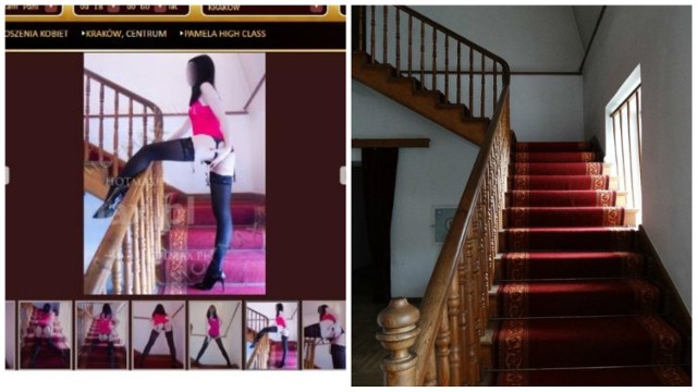 Podobnie schody, które mieszczą się w tym samym budynku są także miejscem, gdzie powstawały zdjęcia