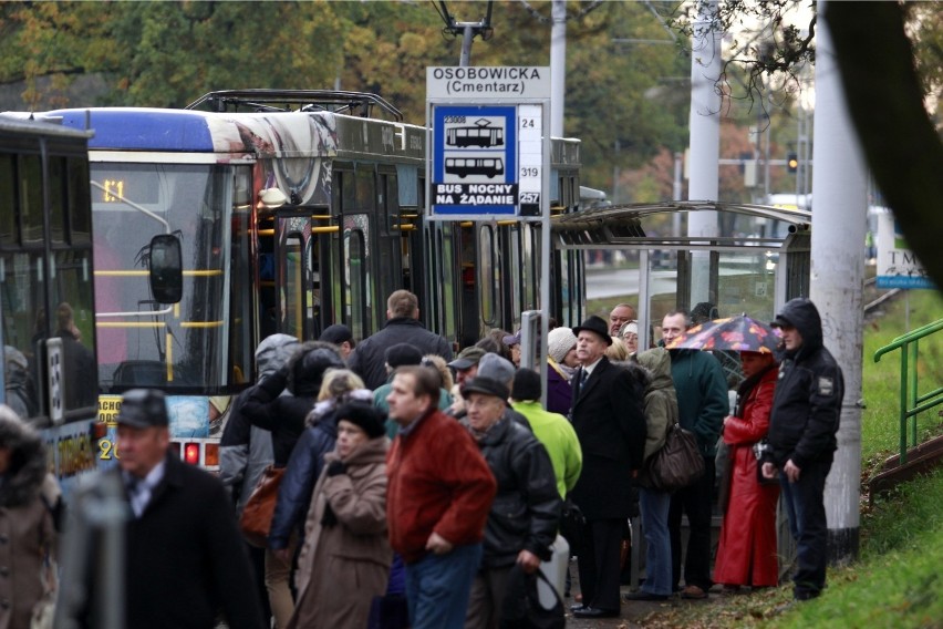 1 listopada - komunikacja miejska Wrocław