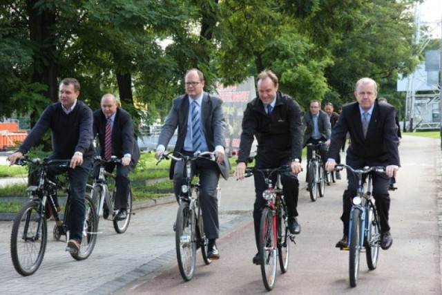 16 składanych rowerów zakupił Urząd Miejski w Gdańsku dla swoich ...