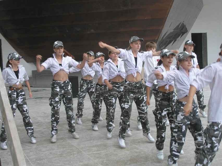 Baccara Junior - zwycięzcy festiwalu tańca z Kielc zaprezentowała swoje umiejętności