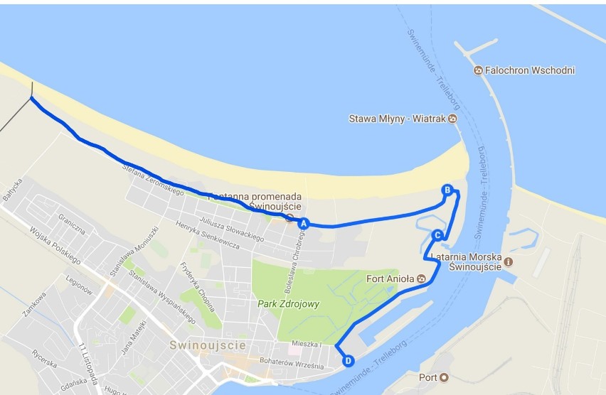 Ulica Jachtowa w Świnoujściu będzie miała ścieżkę rowerową i chodniki. Wybuduje je Eurovia