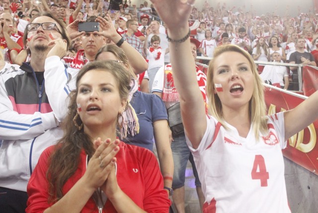 Polska - Rosja. Kibice w Łodz w Atlas Arenie. Mistrzostwa Świata w siatkówce 2014