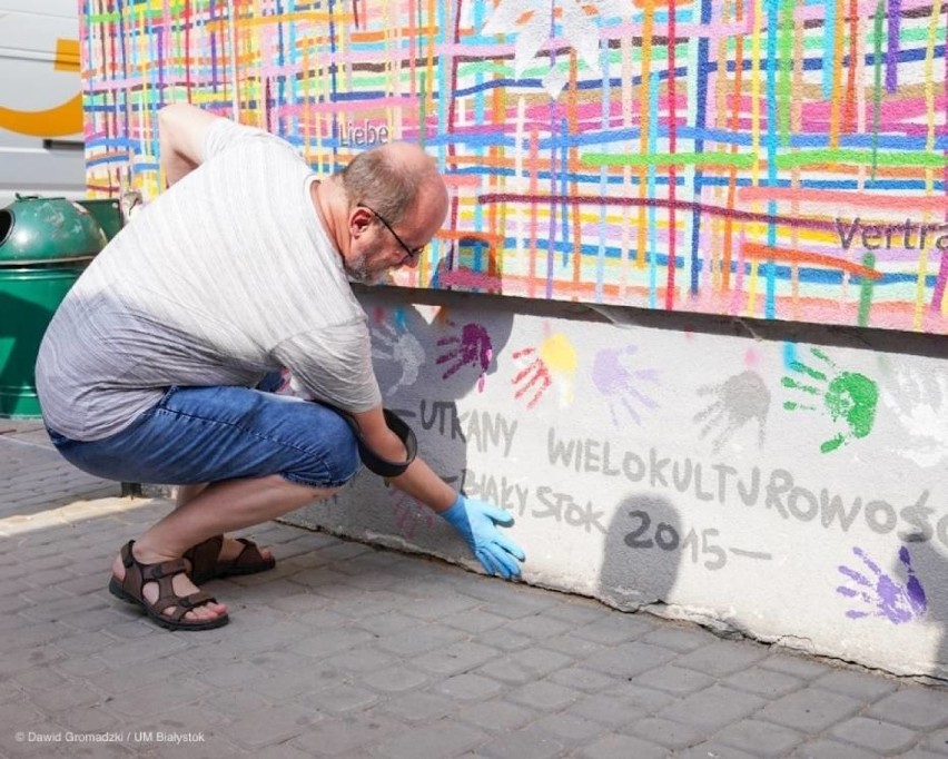 Mural "Utkany Wielokulturowością" wkrótce zostanie...