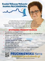 Wybory samorządowe 2014 w Pucku. Spotkania z Hanną Pruchniewską