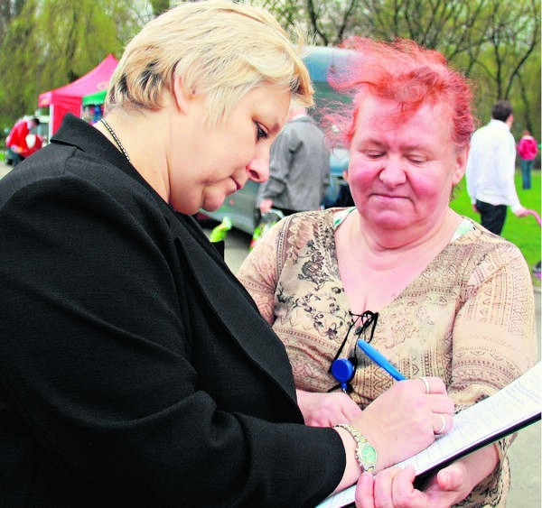 Zwolennicy referendum zbierali podpisy m.in. w Parku Sieleckim