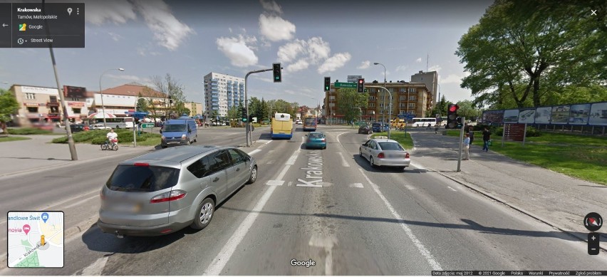 Tarnów na pierwszych zdjęciach z Google Street View. Tak...