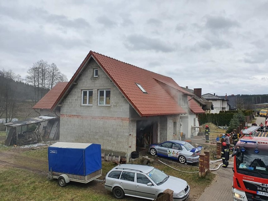 Pożar w budynku mieszkalnym w Kosowie - straty sięgają 15 tys. zł