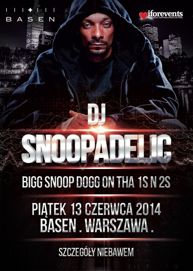 Snoop Dogg w Warszawie wystąpi dwa razy tego samego dnia!