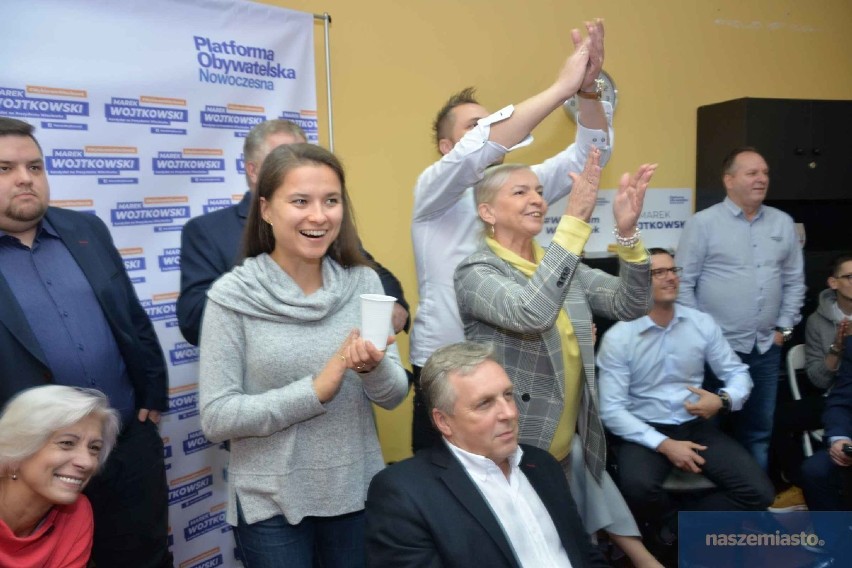 Wybory Samorządowe 2018 - Włocławek. Wieczór wyborczy w sztabie Koalicji Obywatelskiej [zdjęcia, wideo]