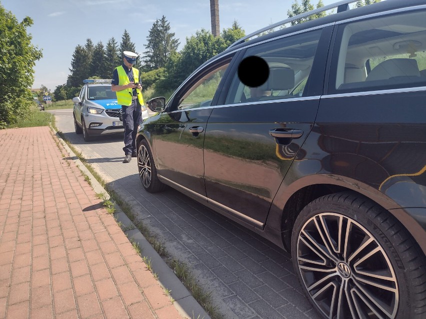 Policjanci kwidzyńskiej drogówki biorą udział w krajowych działaniach policji "Niechronieni uczestnicy ruchu drogowego" 