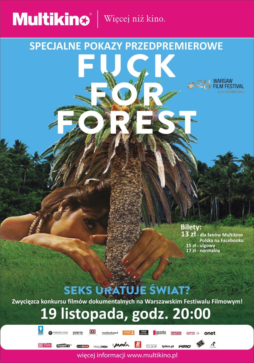 Premiera F..k For Forest w Multikinie. Wygraj bilety! [ZAKOŃCZONE]