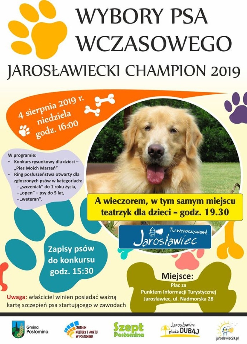 Weekend w Jarosławcu: Piknik, święto kolorów i wybory psa wczasowego