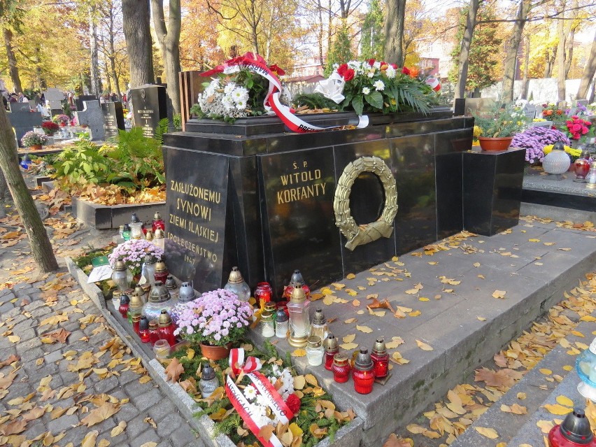 Cmentarz przy ul. Francuskiej, grób Wojciecha...