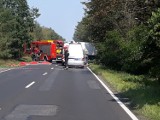 Śmiertelny wypadek na DK11 między Piłą a Dobrzycą. Zginął 39-letni motocyklista z Piły