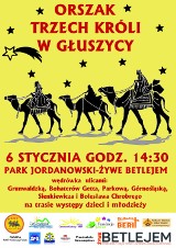 Orszak Trzech Króli przejdzie w Głuszycy do „Żywego Betlejem"