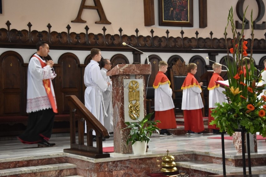 Sakrament bierzmowania w parafii pw. św. Wojciecha w Wągrowcu