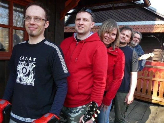 Seven Nation Army - od lewej: Marcin, Jarek, Kasia, Jacek i Piotrek