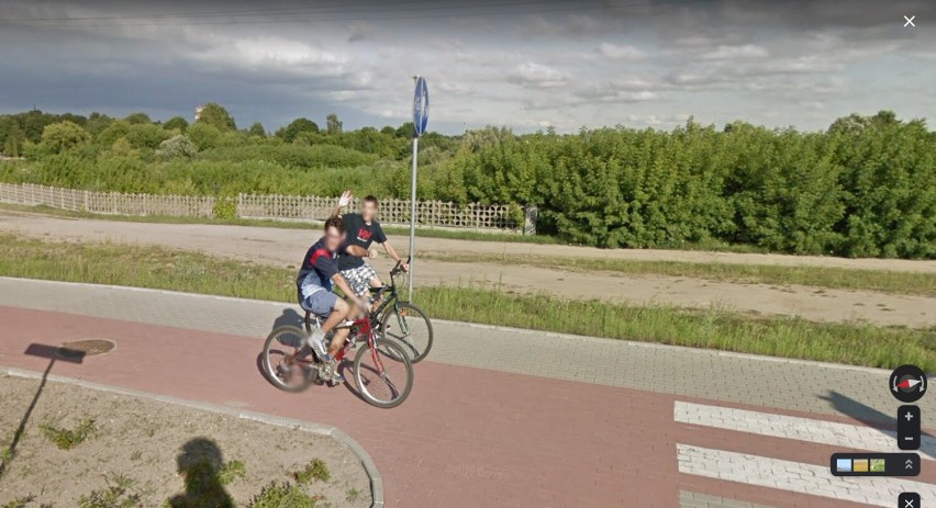 Brodnica na Google Street View. Mieszkańcy przyłapani przez kamerę. Zobacz zdjęcia