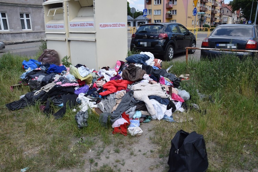 Czerwiec 2021, tak to wygląda na rogu ulic Kościuszki i...