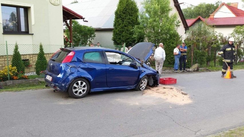 Wypadek w Lipowej. Dachowa pijany [ZDJĘCIA]