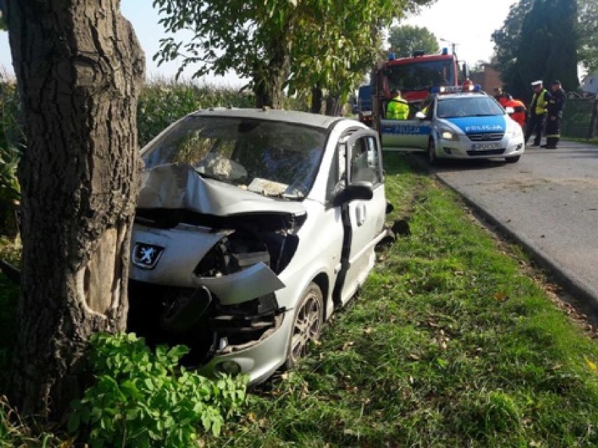 Wypadek w Czajkowie pod Kaliszem