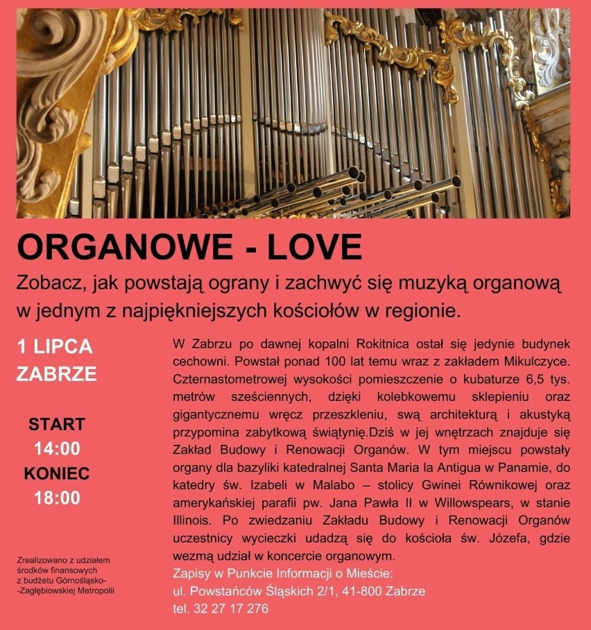 Organowe-Love - plakat wydarzenia