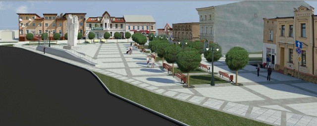 Najważniejszą inwestycją w Sępólnie będzie kontynuacja rewitalizacja centrum miasta. Jakie jeszcze inwestycje zaplanowano? Zobacz w galerii