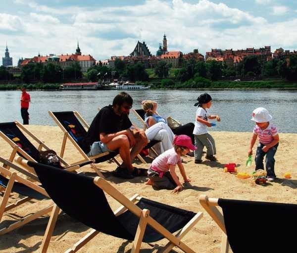 Plaża w Warszawie