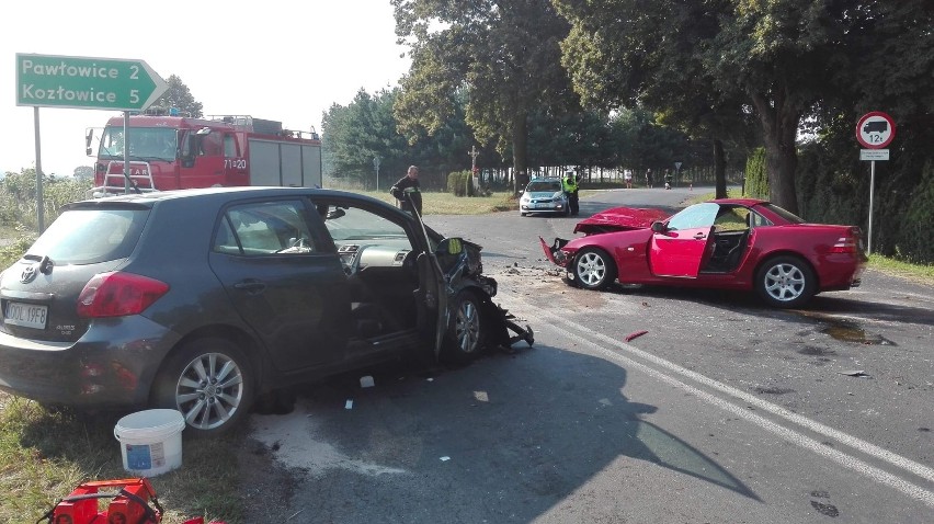 Do wypadku doszło przed godz. 8.00 w poniedziałek.