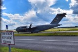 Boeing C-17 w Warszawie. Przyleciał, żeby... przywieźć Trumpowi helikopter [ZDJĘCIA]