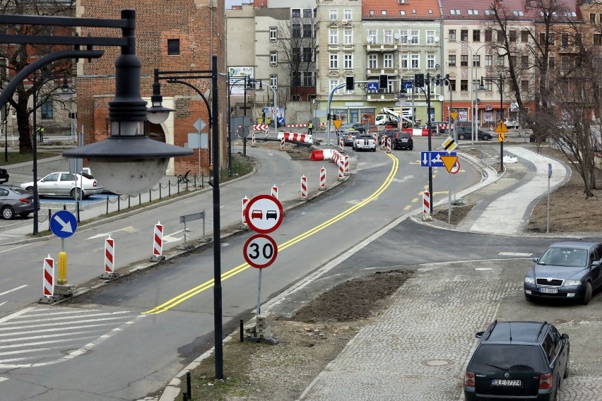 Zmiana organizacji ruchu na ul. Pocztowej w Legnicy, zobaczcie aktualne zdjęcia