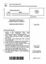 MATURA 2013 z języka francuskiego - poziom podstawowy i rozszerzony ARKUSZE CKE, odpowiedzi, pytania