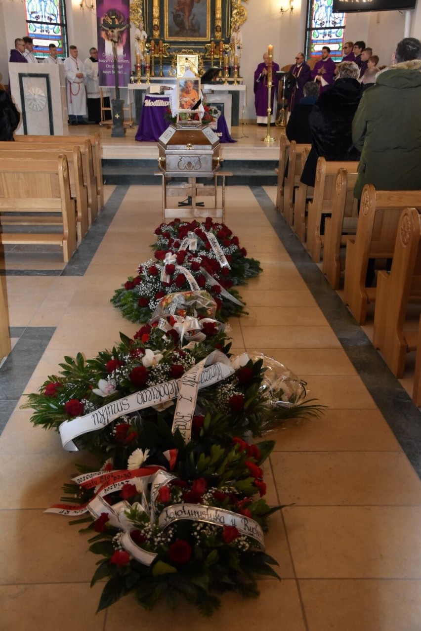 Słowa podziękowania śp. Małgorzaty Blok dla rodziny,...