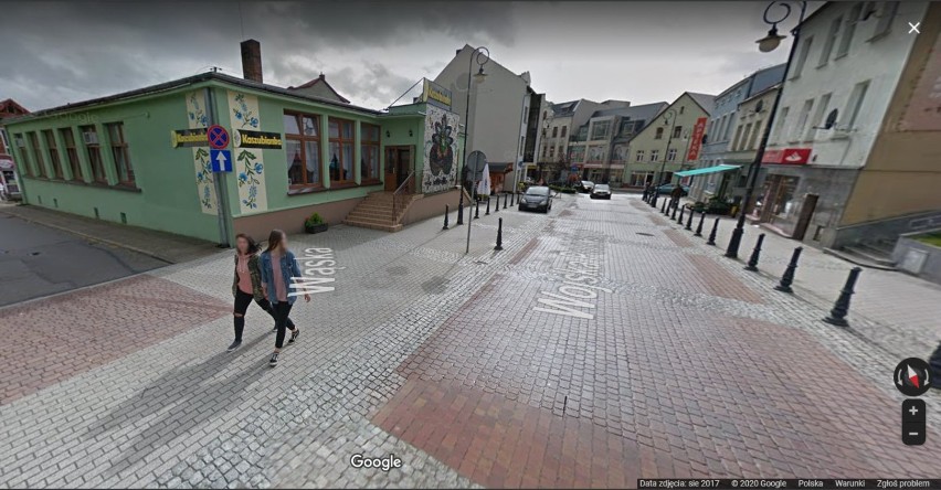 Przyłapani na ulicach Bytowa! Mieszkańcy "złapani" przez Google Street View