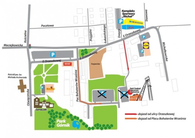 Park Tradycji w Siemianowicach: na czas rekonstrukcji zamykają parkingi